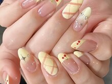 クイーンズネイルサロン(Queen's nail salon)/フレンチさくらんぼデザイン