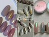 SNS人気☆マグネット/フラッシュ大人可愛いアレンジネイル※初回他店オフ無料
