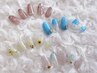 【デザインキャンペーンネイル】ストーン．ニュアンスアート有¥7480～
