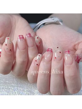 クイーンズビューティーサロン 新宿本店(Queen's beauty salon)/長さだし パラジェル