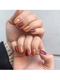 ブラウン×コッパー