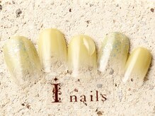 アイネイルズ 町田店(I nails)/しずくイエローグラデ7980円