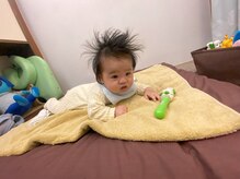 子育てママの整体サロン/施術中のお子様の様子