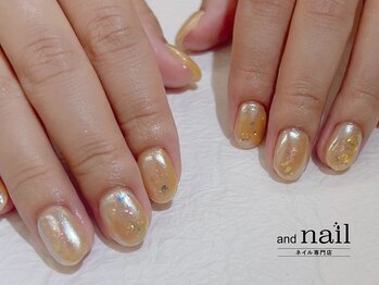 アンドラッシュ アンドネイル 本郷三丁目駅前店(and lash/and nail)/定額華やか