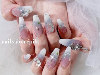 エピラ(epila)/オーロラネイル×3Dネイル