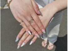 ネイルサロン エーナイン ザ ビッグ豊平店/持ち込みデザイン