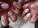 pink nail☆