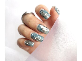 ネイル フライガール(nail FLY GIRL)/ブルーニュアンス