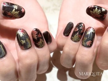ネイルサロン マリキータ(MARIQUITA)/秋ネイル/紅葉/持ち込みOK
