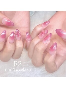 アイラッシュサロンアールツー(eyelash salon R2)/マグネット　リボン　ワンホン