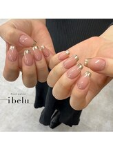 イベル 船橋店(ibelu)/ミラーフレンチネイル