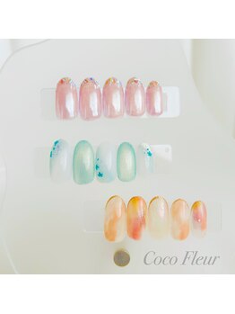 ココフルール(Cocofleur)/4月トレンドアート定額デザイン