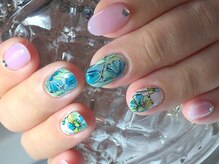 ネイル サロン コービーズ(nail salon COBES)/グリーンボタニカル☆