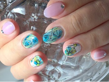 ネイル サロン コービーズ(nail salon COBES)/グリーンボタニカル☆