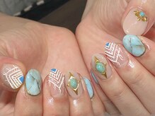 ラルージュ(La Ru-Ju)/マクラメ×ターコイズ