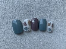 カラ ネイル 中津店(calla nail)/くすみカラーネイル