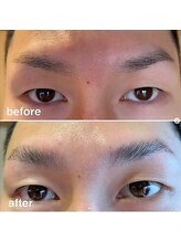 アザリー/メンズパリジェンヌブロウリフト