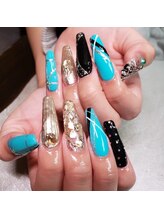 ウープスネイル 盛岡カワトク店(OopsNAIL)/スカルプ／デザイン10本