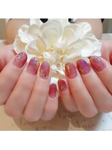 ヘアー ユニバース(HAIR UИIVERS)/偏光マグネット+金箔10本