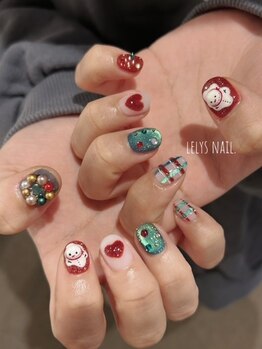 レリーズ ネイル(Lelys nail)/クリスマスネイル