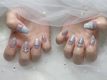 ワイネスト(YNEST)/チェックツイードネイル