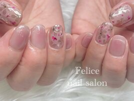 桜/チーク/マグネット/ピンク