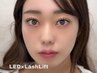 【パリエク+LEDエクステ100本】選べるカール&LEDマツエクで長持ち♪