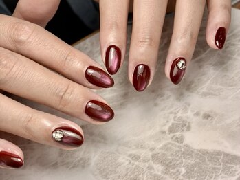 マニネイル 碑文谷店(maninail)の写真/大人女性に☆上品なデザインを多数ご用意♪シンプルだからこそ差が出る美しいフォルム形成にこだわりあり☆