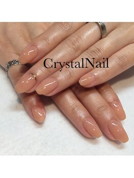 クリスタルネイル ボンベルタ橘店(CRYSTAL NAIL)/ワンカラーネイル