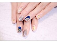 ラルネイル 大宮(Lull. nail)/＊ＤＡＲＫ＊花火デザイン＊