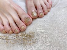 エヌエープラスネイル 葛西本店(Na+nail)/フットワンカラー