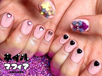 ネイルマフィア 原宿(NAIL MAFIA)/3Dキャラネイル