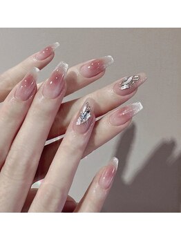 クイーンズビューティーサロン 新宿本店(Queen's beauty salon)/チップ長さだしやり放題