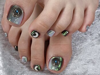 ひまりネイル(ひまりnail)/定額8000 ミラーグラデーション