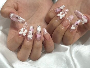 ネイルサロンアンドデコショップ アシュリー 大宮店(Ashliy)の写真/【ハンド持込みデザイン¥7980～】デザイン提案＆技術力で個性を引き出す実力派♪Ashliyだからできるネイル!