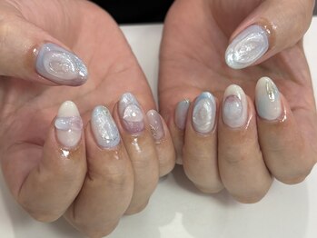 【Lica】Blue × purple 心斎橋