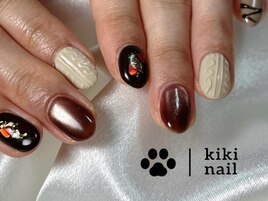 バレンタインネイル