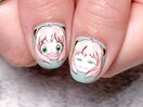 推し活キャラクターネイル
