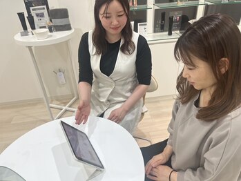 ポーラ ザ ビューティ 稲毛海岸駅前(POLA THE BEAUTY)/分析結果からメニュー選び