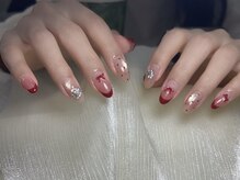 Best Nail 銀座店【ワンホンネイル・スカルプ・パラジェル・上品ジェルネイル】/シンプル持ち込みデザインネイル
