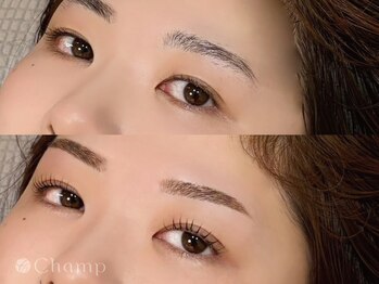 チャンプ 花園店(Champ)/まつげパーマ + 眉WAX脱毛