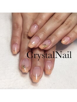 クリスタルネイル ボンベルタ橘店(CRYSTAL NAIL)/フレンチネイル