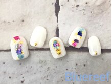 ネイルアンドまつげエクステ ブルーリーフ 四谷三丁目店(Blue Reef)/カラフルシェルネイル