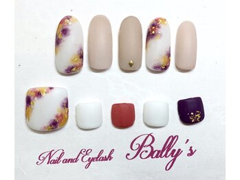 サロン バリーズ 赤羽店(BALLY'S)/冬キャンペーンネイル　