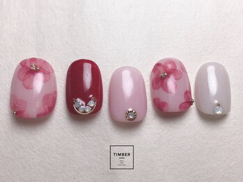 ティンバーネイルアンドアイラッシュ(Timber)/定額L