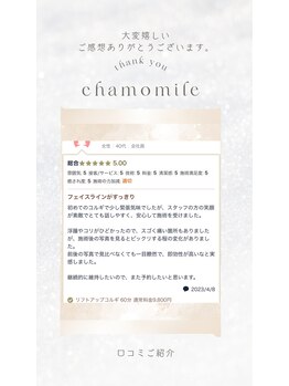カモミール(chamomile)/口コミ紹介