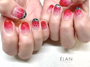 エラン メグロ(ELAN Meguro)/すいかネイル