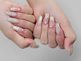 バカラネイル＆シェル　￥9,900
