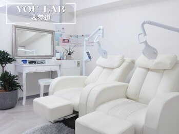 ユーラボ 表参道(YOU-LAB)の写真/【当サロンでは完全個室のペアルームを完備しています/ブライダルやペアでのご利用多数あり好評です】