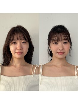 パーソナルサンフラワー(PersonalSunflower)/お客様ヘアメイクBefore/After